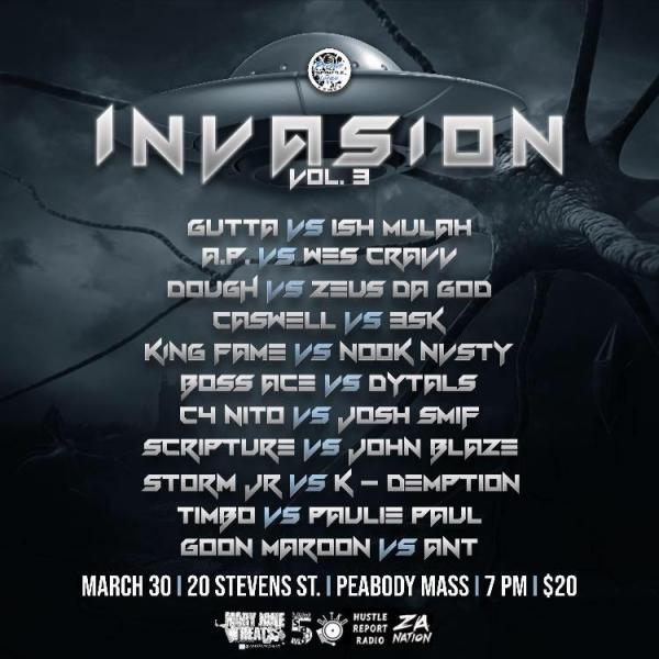 Premier Rap Battle League - Invasion Volume 3