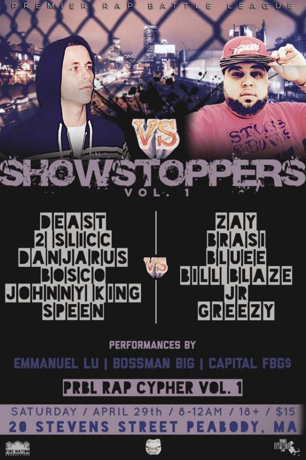 Premier Rap Battle League - Showstoppers Vol. 1