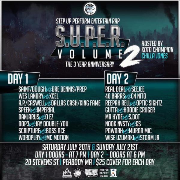 Premier Rap Battle League - S.U.P.E.R.: Step Up Perform Entertain Rap: Volume 2