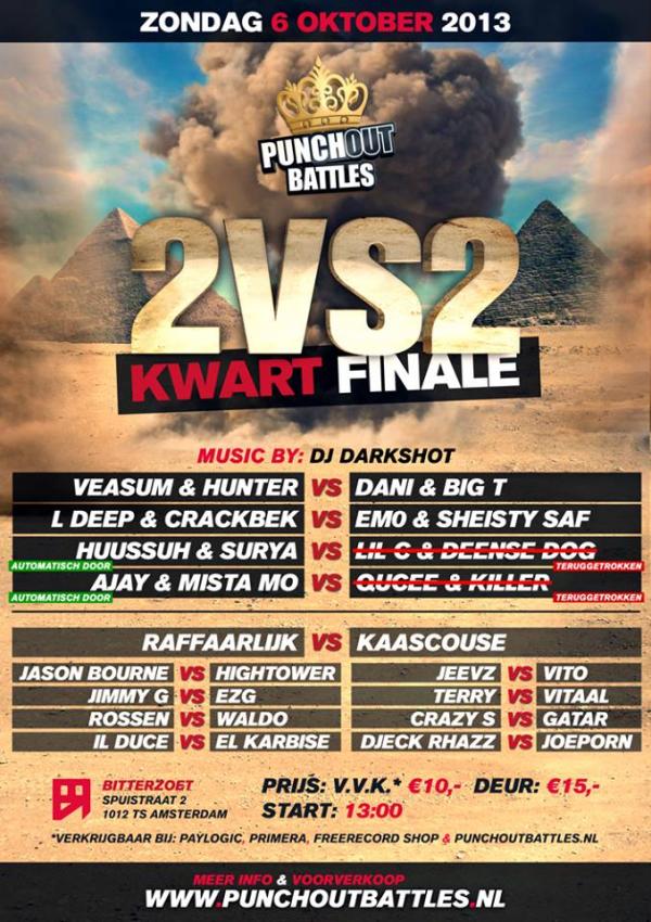 Punchout Battles - 2v2 Kwart Finale
