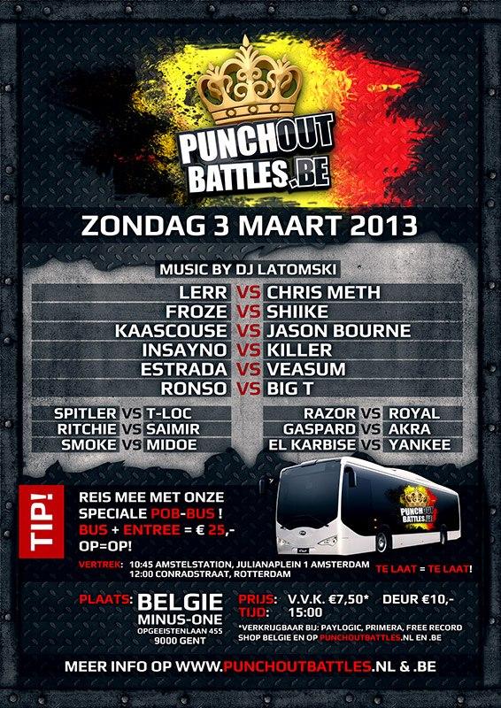 Punchout Battles - Event in Gent Belgie