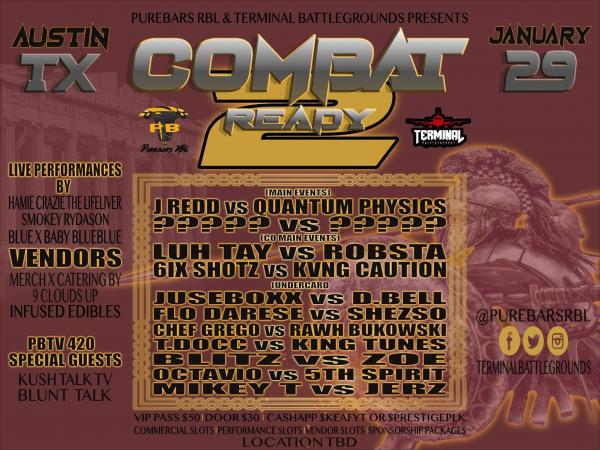 Pure Bars Rap Battle League - Combat Ready 2