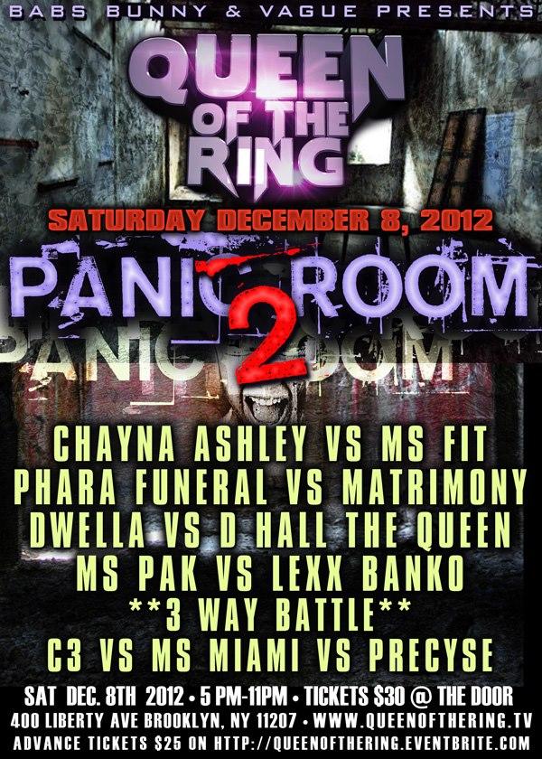 QOTR: Queen of the Ring - Panic Room 2 (Queen of the Ring)