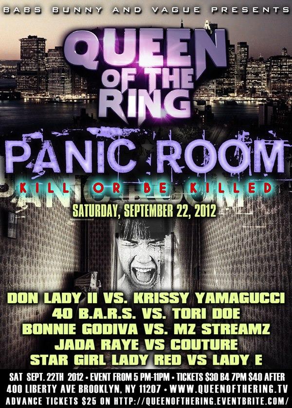 QOTR: Queen of the Ring - Panic Room