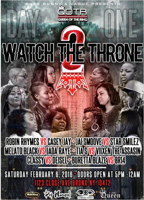 QOTR: Queen of the Ring - Watch the Throne 2