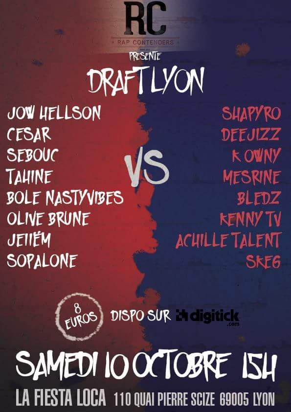Rap Contenders - Draft Lyon 3