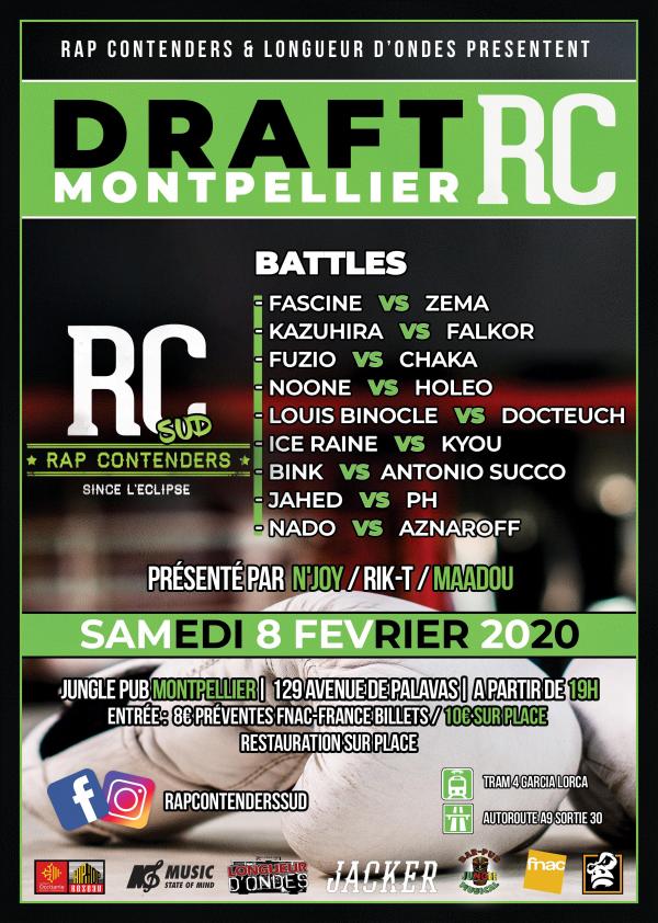 Rap Contenders - Draft Montpellier