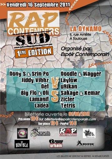 Rap Contenders - Rap Contenders Sud