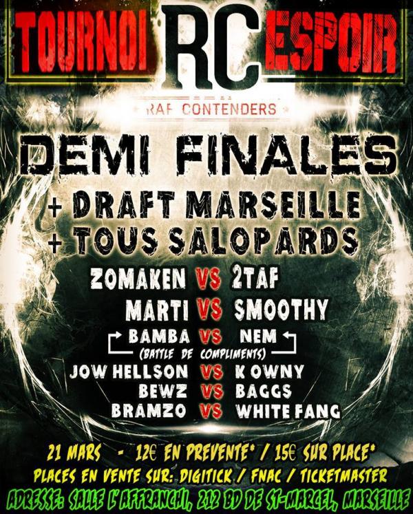 Rap Contenders - Tournoi Espooir - Demi Finales