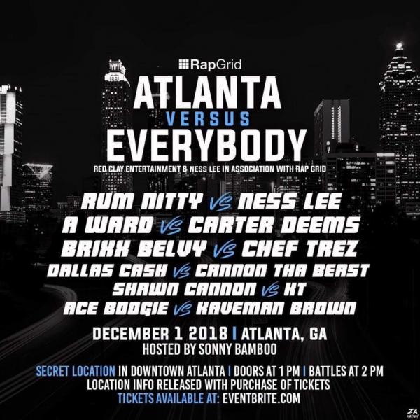 Rap Grid - Atlanta Versus Everybody