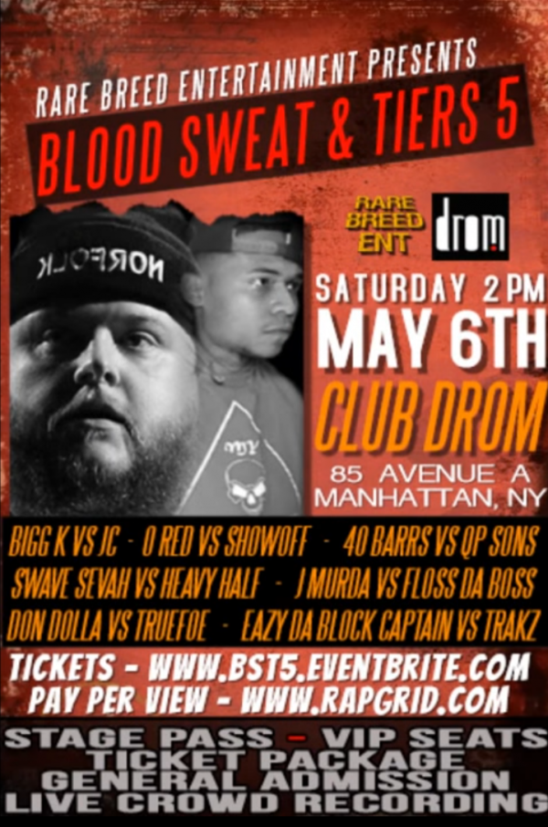 RBE: Rare Breed Entertainment - Blood Sweat & Tiers 5