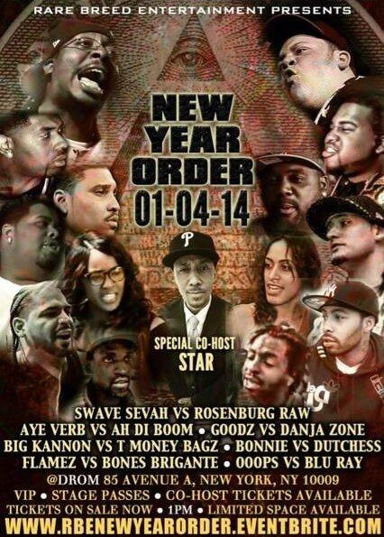 RBE: Rare Breed Entertainment - New Year Order