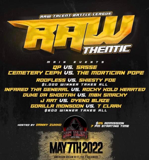 Raw Talent Battle League - RAWthentic