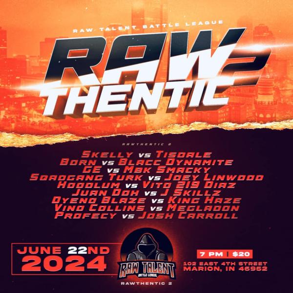 Raw Talent Battle League - RAWthentic 2