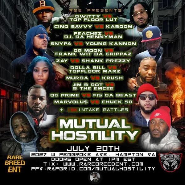 RBE: Rare Breed Entertainment - Mutual Hostility: The Bricks vs. The Battle Academy