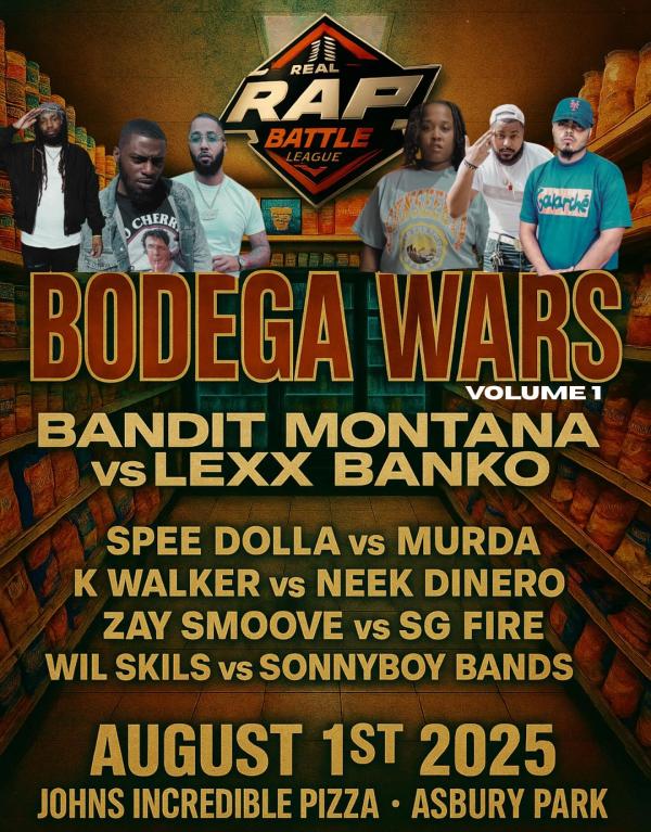 Real Rap Battle League - Bodega Wars: Volume 1