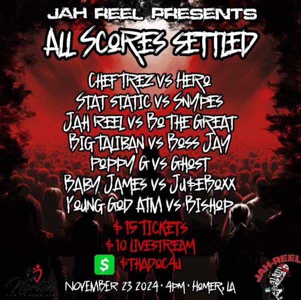 Reel Spit Battle League - All Scores Settled