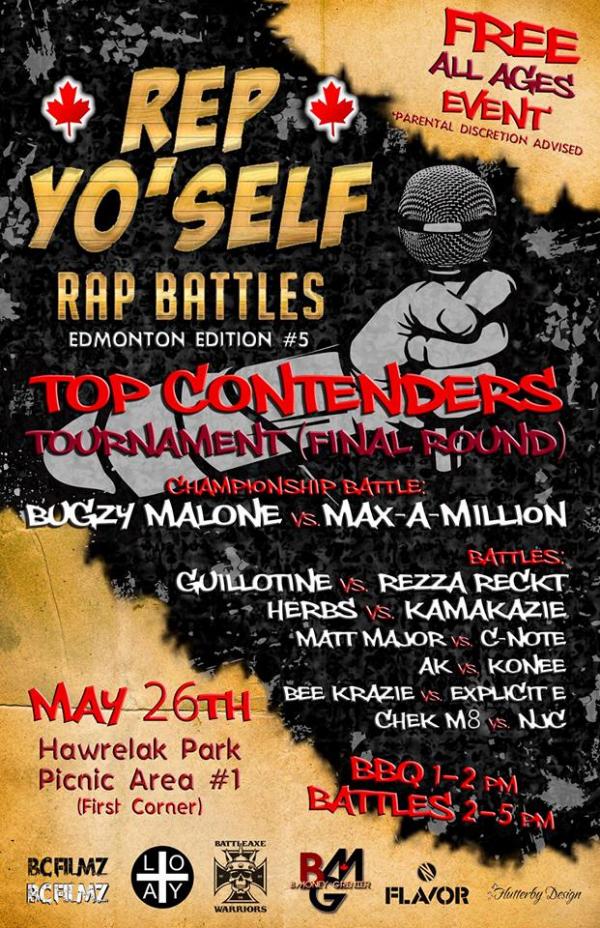 Rep YoSelf Rap Battles - Top 8 Contenders Tournament Final Round