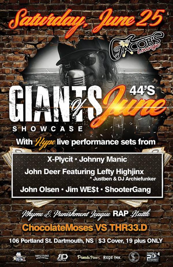 Rhyme and Punishment Battle League - Giants of June Showcase
