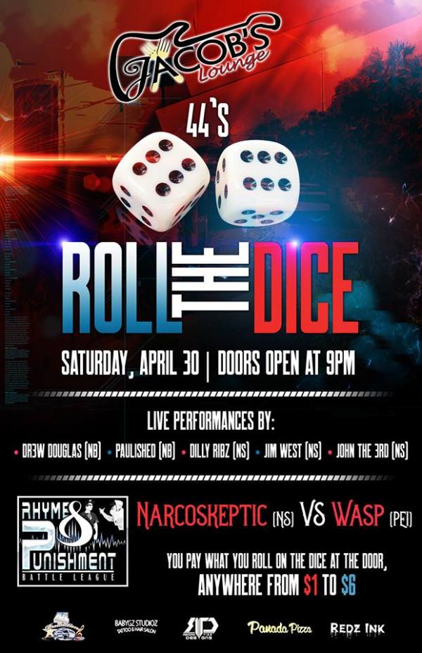 Rhyme and Punishment Battle League - Roll The Dice