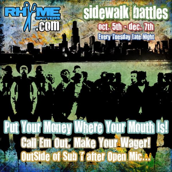 Rhyme Spitters - Sidewalk Battles