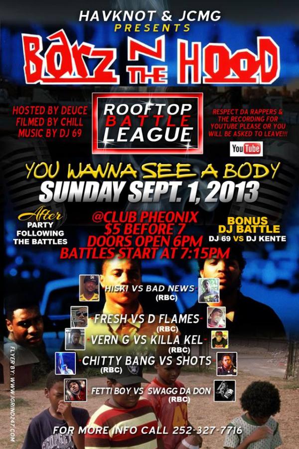 Roof Top Battle League - Barz N The Hood