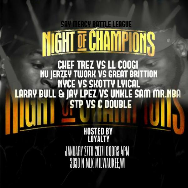 Say Mercy Battle League - Night of Champions (Say Mercy Battle League)