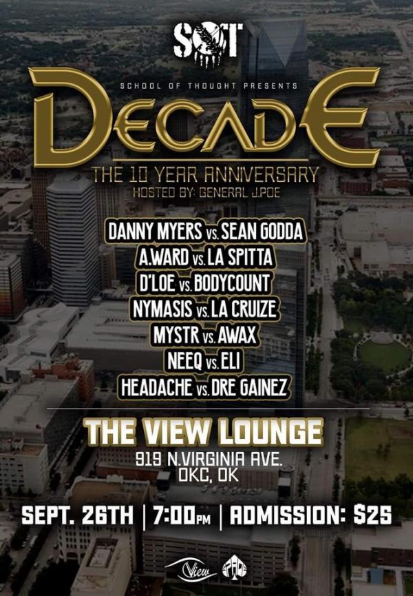 School of Thought Battles - Decade: The 10 Year Anniversary
