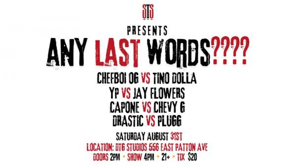 Settle the Score - Any Last Words?