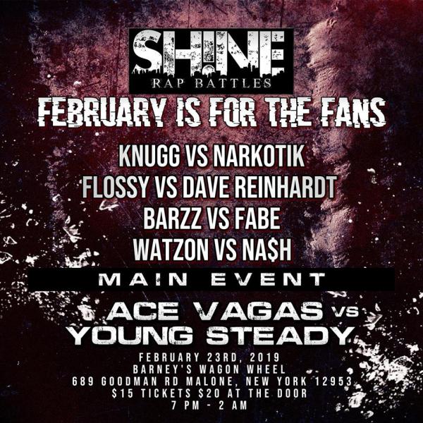Sh!ne Rap Battles - February Is For The Fans 2