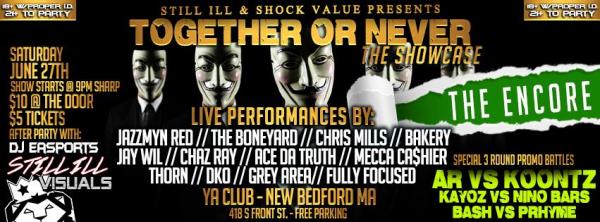 Shock Value Battle League - Together Or Never - The Showcase - The Encore