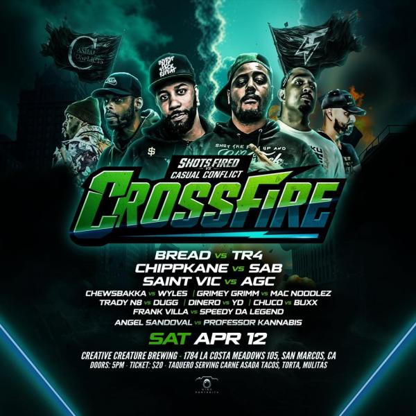 Shots Fired Battle League - Crossfire: Shots Fired vs. Casual Conflict