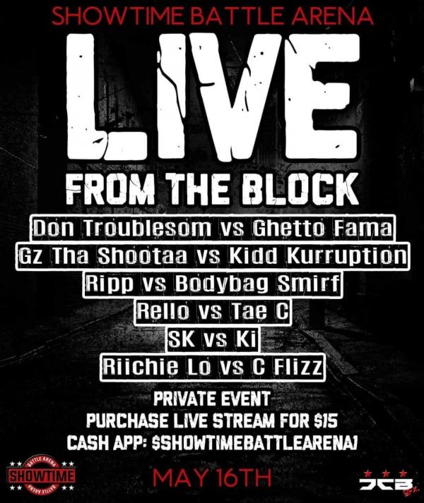 Showtime Battle Arena - Live from the Block