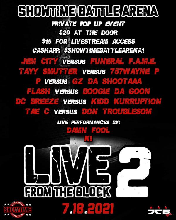 Showtime Battle Arena - Live From the Block 2
