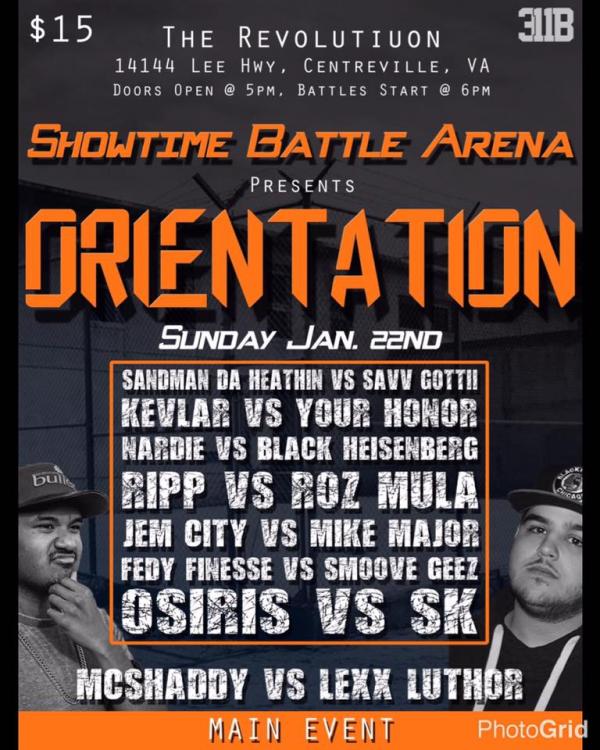 Showtime Battle Arena - Orientation (ShowTime Battle Arena)