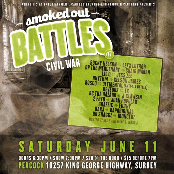 Smoked Out Battle League - Civil War (Smoked Out Battles)