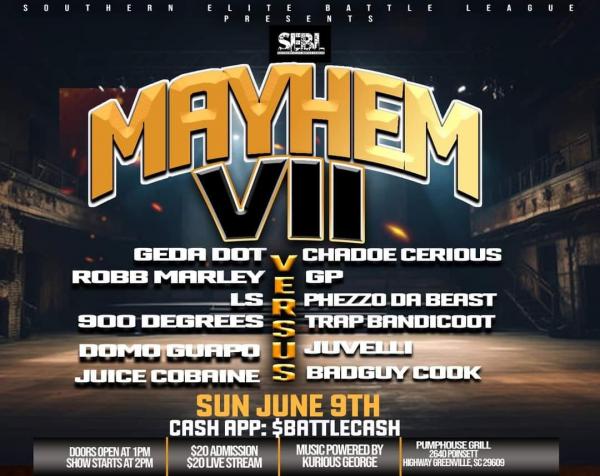 Southern Elite Battle League - Mayhem VII