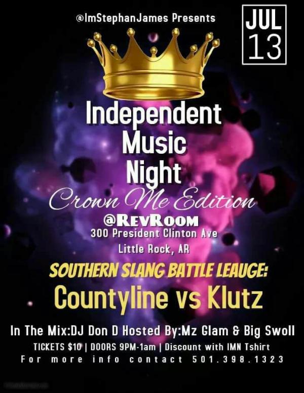 Southern Slang Battle League - Independent Music Night: Crown Me Edition