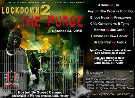 Southern Slang Battle League - Lockdown 2 - The Purge