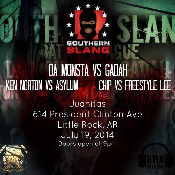 Southern Slang Battle League - Southern Slang - July 19 2014