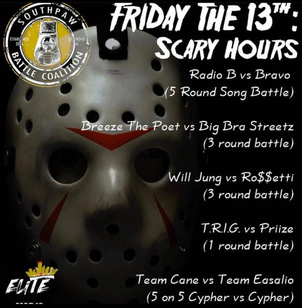 Southpaw Battle Coalition - Friday the 13th: Scary Hours