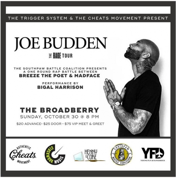 Southpaw Battle Coalition - Joe Budden: The Rage Tour