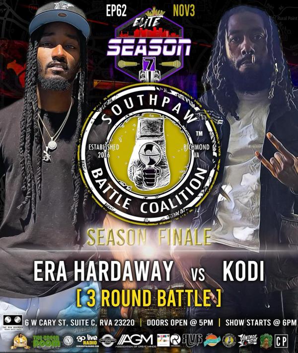 Southpaw Battle Coalition - RVP Rap Elite: Episode 62