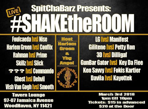 Spit Cha Barz - Shake The Room