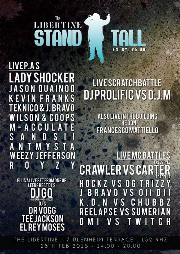 Stand Tall - Stand Tall - February 28 2015 Event