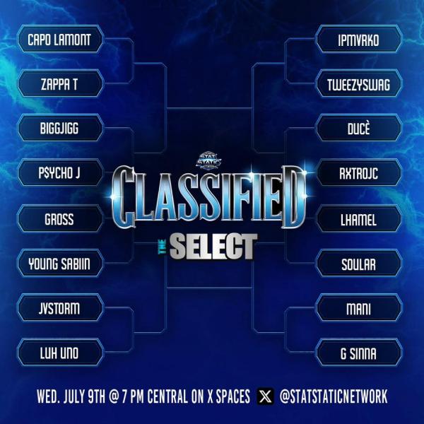 Stat Select Rap Battles - Classified Select Tournament