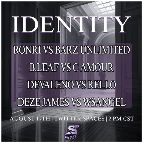 Stat Select Rap Battles - Identity