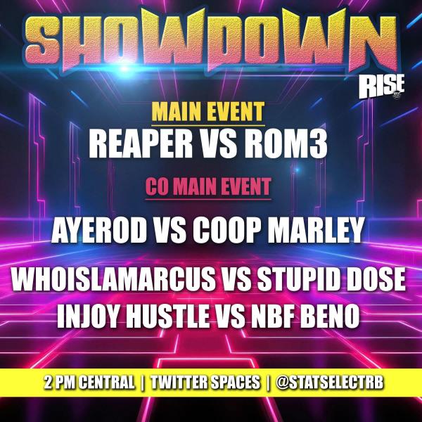 Stat Select Rap Battles - Rise Showdown