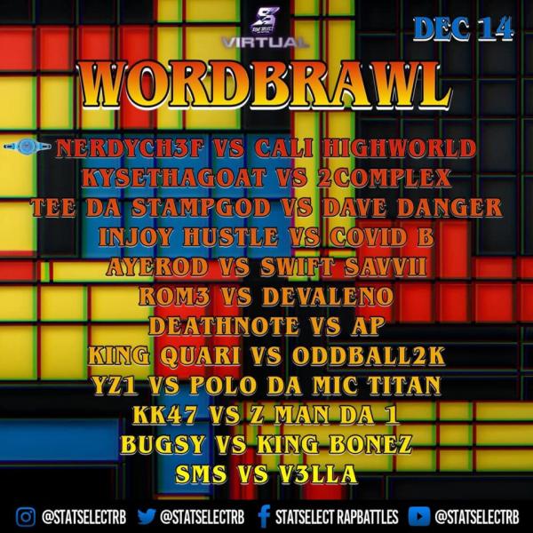 Stat Select Rap Battles - Word Brawl