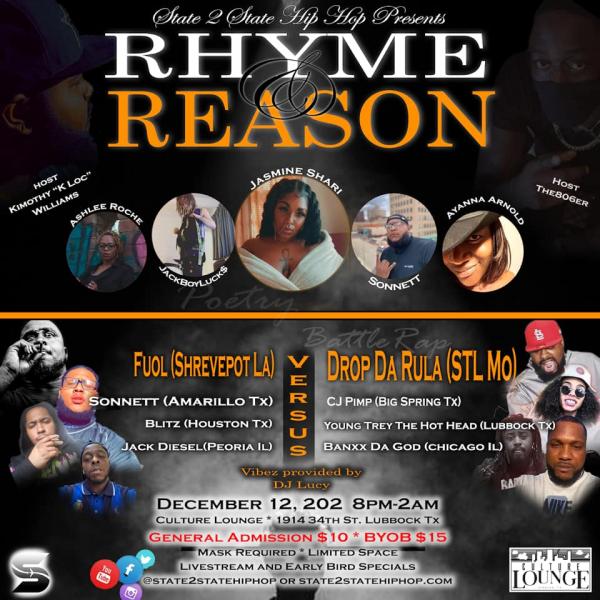 State 2 State Hip Hop - Rhyme & Reason